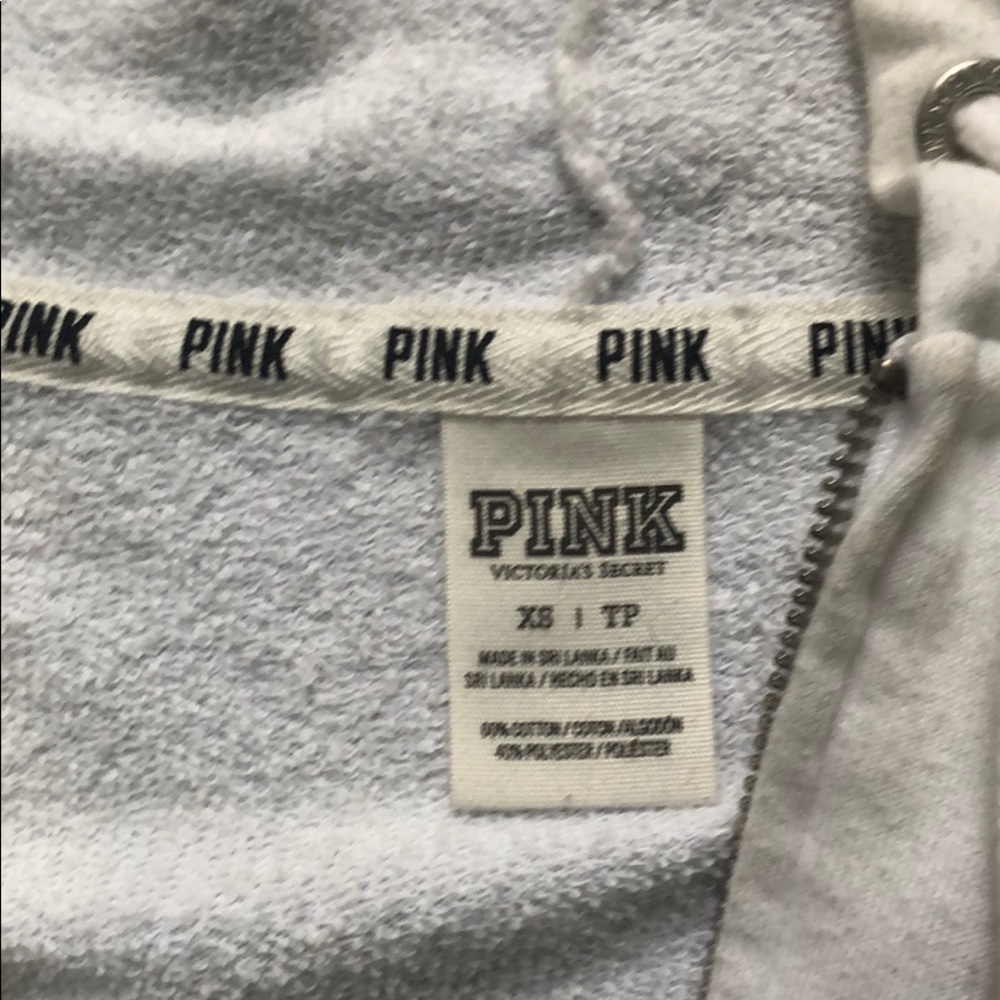 *SOLD* Victoria’s Secret PINK bling full-zip hoodie - Picture 7 of 7